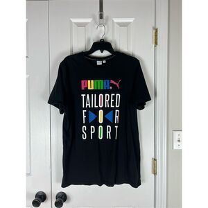 Puma Mens Black Shirt Size L